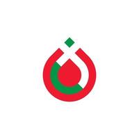 blood donor donation liquid drop colorful logo vector