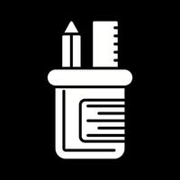 Pencil Stand Vector Icon