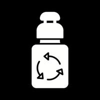 Eco Bottle Vector Icon