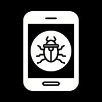Mobile Virus Vector Icon