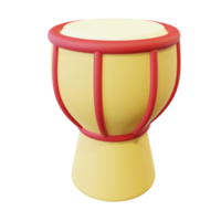 djembe 3d icona png