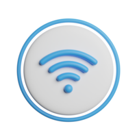 signo de icono de señal wifi png