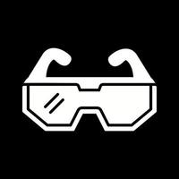 icono de vector de gafas