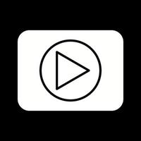 Play Button Vector Icon