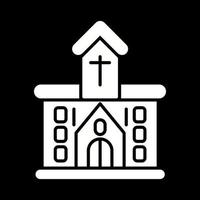 icono de vector de iglesia