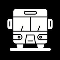 icono de vector de bus