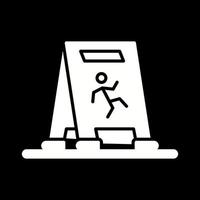 Wet Floor Vector Icon