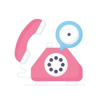 contact Vector Icon Without Background Style Illustration. EPS 10 File