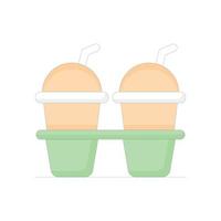 Juice Vector Icon Without Background Style Illustration. EPS 10 File