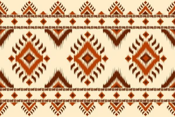 Carpet ethnic ikat pattern art. Geometric ethnic ikat seamless pattern in tribal. Mexican style.