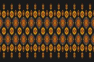 Carpet ethnic tribal pattern art. Ethnic ikat seamless pattern. American, Mexican style. vector