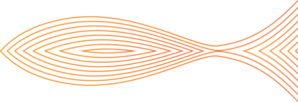 abstraktes orangefarbenes Blumenverzierungsdesign png