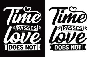 Valentines Typography  T-shirt Design . vector