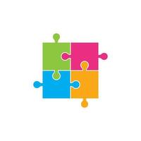 Puzzle Vector Illustration design