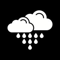 icono de vector de lluvia ácida