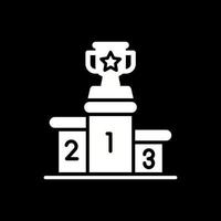 Podium Vector Icon