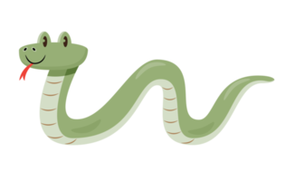 personnage de dessin animé de serpent png