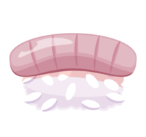 Sushi isoliertes Element png
