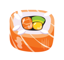 Sushi isolated element png