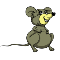 Maus-Cartoon-Tier png