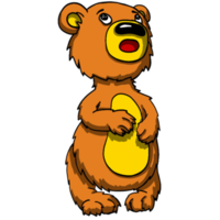 bär cartoon tier png