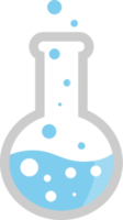 frasco de química ícone da ciência png