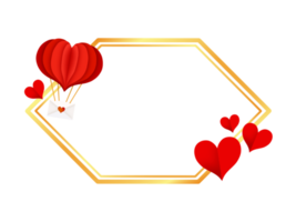 Valentines Day Frame Background png