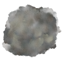 couleur de l'année cercle de fond de tache de peinture aquarelle gris ultime png