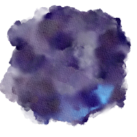 cor do ano círculo de fundo de mancha de tinta aquarela ultravioleta png