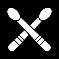 Drumsticks Vector Icon