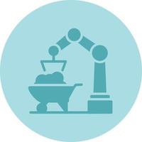 Robot Arm Vector Icon