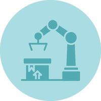 Robot Arm Vector Icon