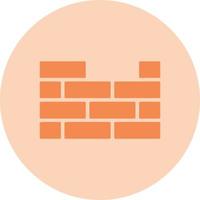 Brick Wall Vector Icon