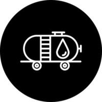 Oil Tank Vector Icon