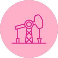 Oil Pump Vector Icon