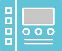 Control Panel Vector Icon