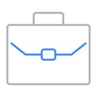 briefcase icon, suitable for a wide range of digital creative projects. vector
