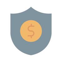 business protection icon, suitable for a wide range of digital creative projects. vector