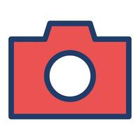 camera icon, suitable for a wide range of digital creative projects. vector