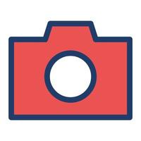 camera icon, suitable for a wide range of digital creative projects. vector