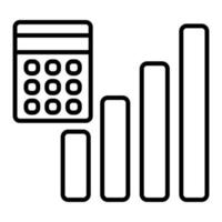 Business growth icon, suitable for a wide range of digital creative projects. vector