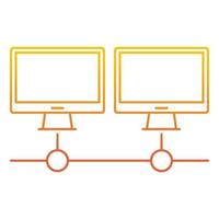 Connection icon, suitable for a wide range of digital creative projects. vector