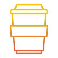 Cup coffee icon, suitable for a wide range of digital creative projects. vector