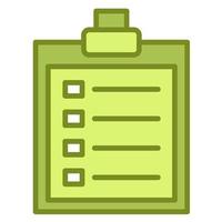 clipboard icon, suitable for a wide range of digital creative projects. vector