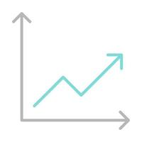 Business growth icon, suitable for a wide range of digital creative projects. vector