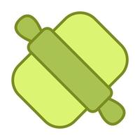 Rolling pin icon, suitable for a wide range of digital creative projects. vector