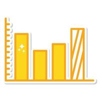 Business growth icon, suitable for a wide range of digital creative projects. vector