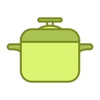 Pot icon, suitable for a wide range of digital creative projects. vector