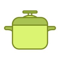 Pot icon, suitable for a wide range of digital creative projects. vector