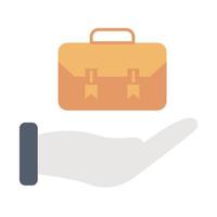 Job searching icon, suitable for a wide range of digital creative projects. vector